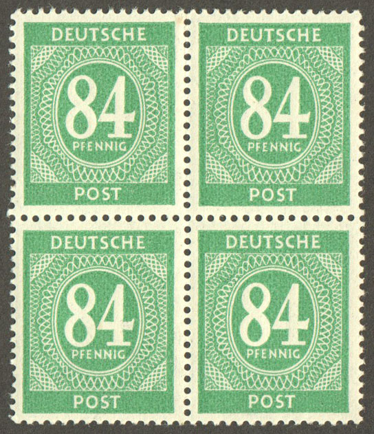 Germany Scott 555 MNH Block - Click Image to Close